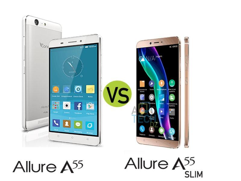 Comparatif : Entre deux condor Allure A55 Slim et allure A55