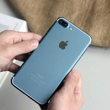 IPhone 7 Plus : une version bleue nuit sous bêta iOS 10