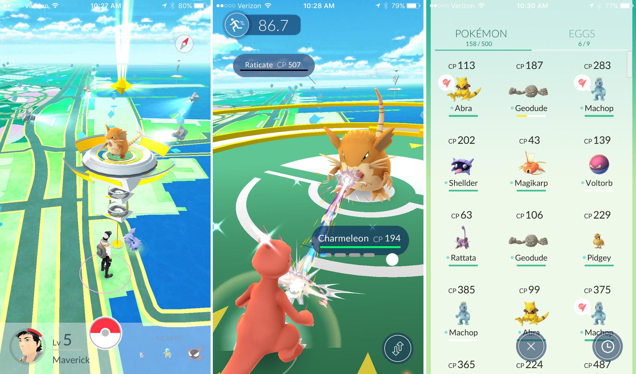 Pokémon Go : Un bug bizarre “transforme” les Pokémon
