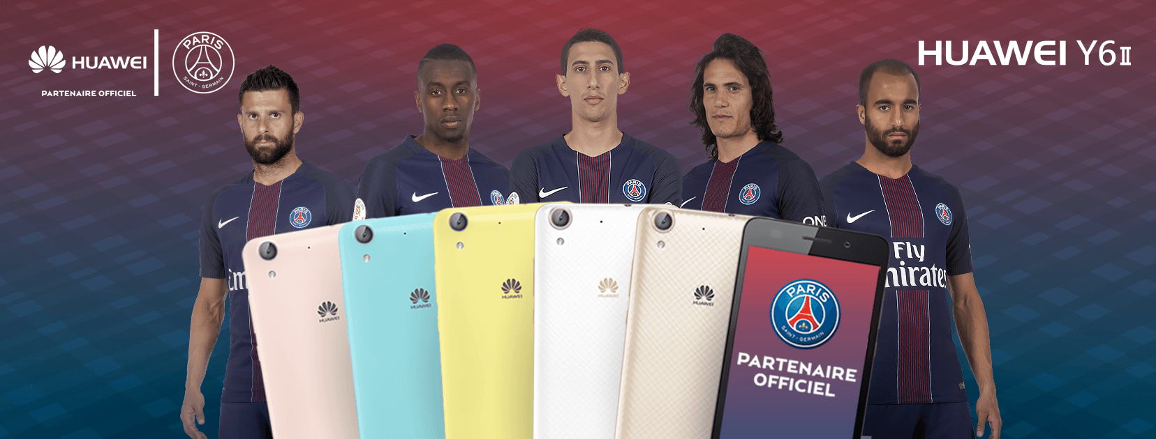 Huawei Algérie : Lance un concours « Quiz Huawei Y6 II : Les Gloires du PSG »