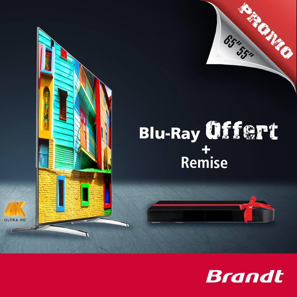 Brandt : Lance une offre promotionnel pour deux TV Smart 4K
