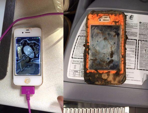 iPhone fonctionnel : Après avoir été plongé au fond d’un lac !