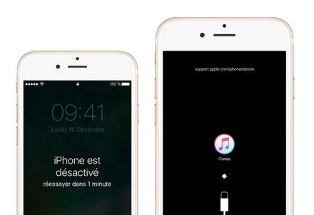 Code d’accès oublié ou iPhone désactivé, comment faire ?