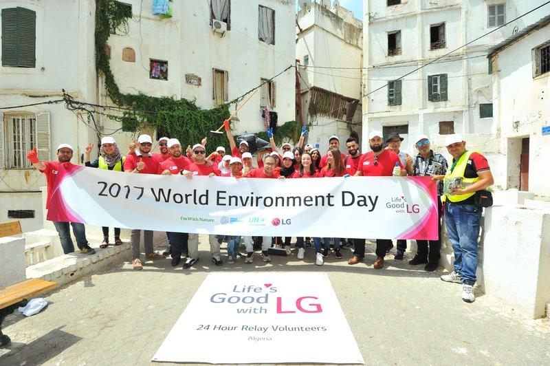 LG Algérie : Célèbre la Journée mondiale de l’environnement avec des activités bénévoles