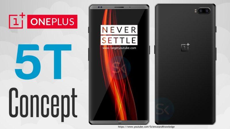 OnePlus 5T: fuite de photos officielles du modèle!