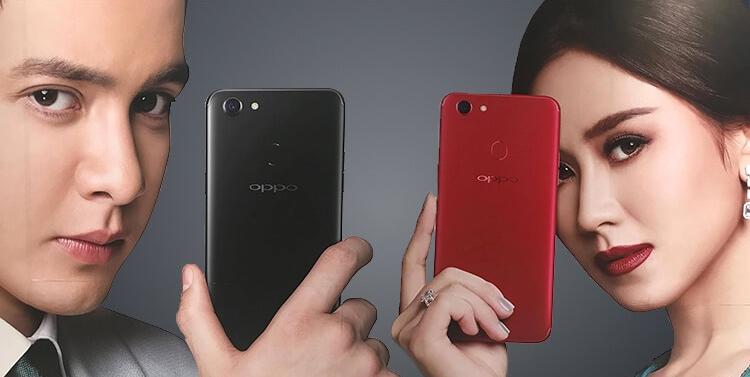 Oppo F5 : Une configuration à double caméra sur le devant