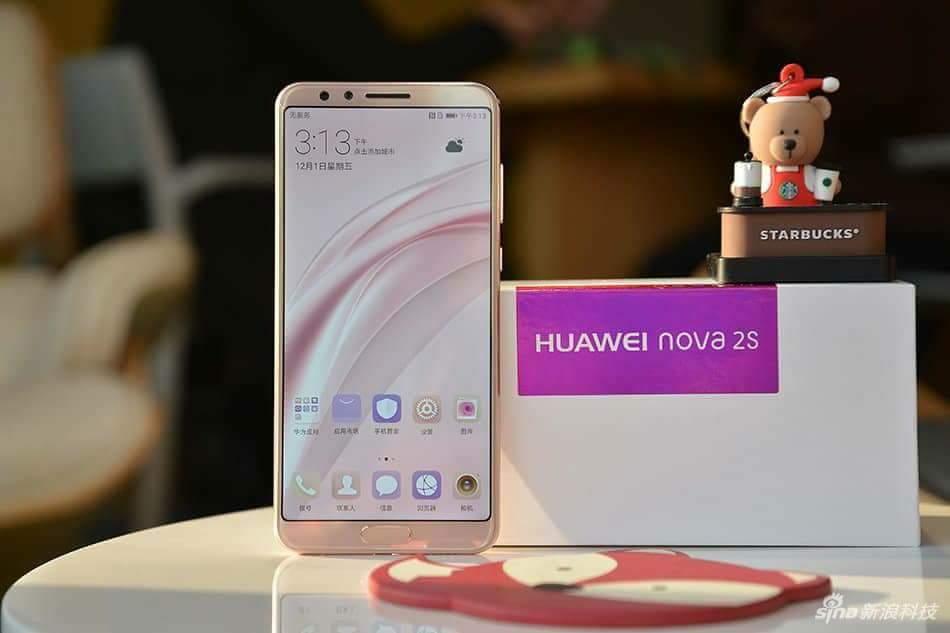 Huawei Nova 2s officiel : Quatre capteurs photo et écran 18:9 borderless