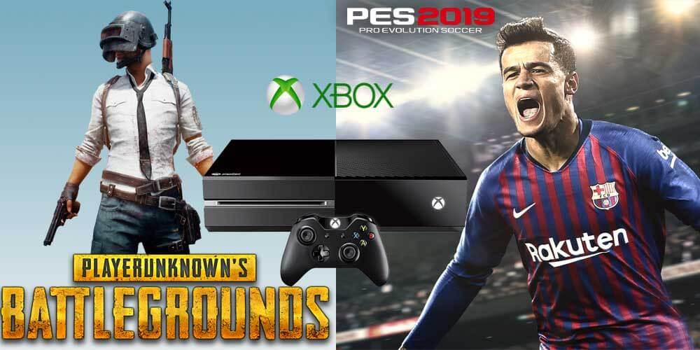 PES 2019 et PUBG sont gratuits du 8 au 11 novembre sur Xbox One