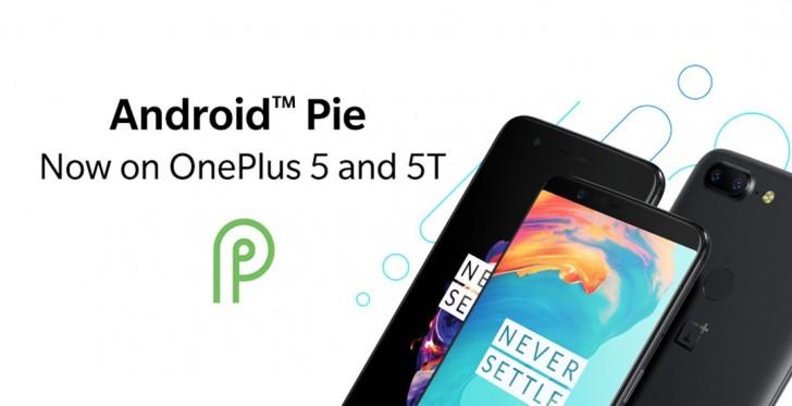OnePlus 5 et OnePlus 5T reçoivent actuellement Android 9 Pie