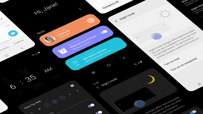 Samsung présente son interface utilisateur One UI dans une première vidéo promotionnelle