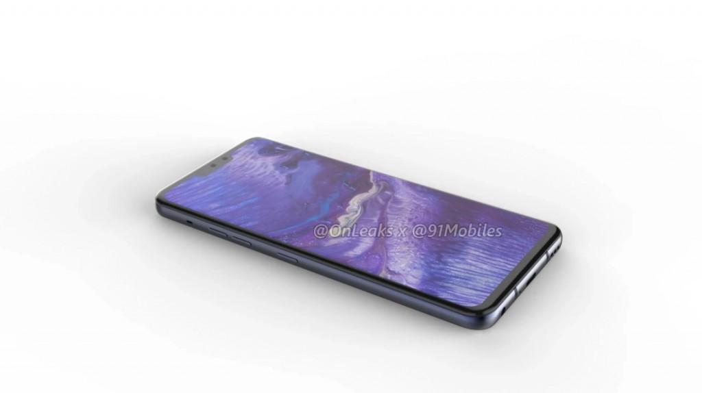 LG G8 fuit dans les rendus CAO en vidéo