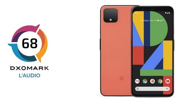 Google Pixel 4 parvient à obtenir une note de 68 points dans le test audio DxOMark