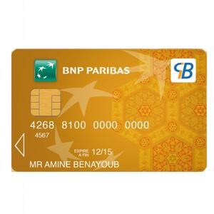 Carte VISA GOLD BNP