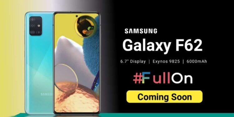Le Samsung Galaxy F62 arrivera à la mi-février avec une batterie de 7 000 mAh