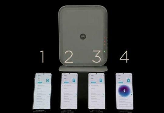 Motorola : la recharge sans fil et à une distance de trois mètres