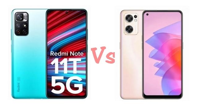 Redmi Note 11T Vs OPPO Reno7 SE, lequel est le meilleur ?