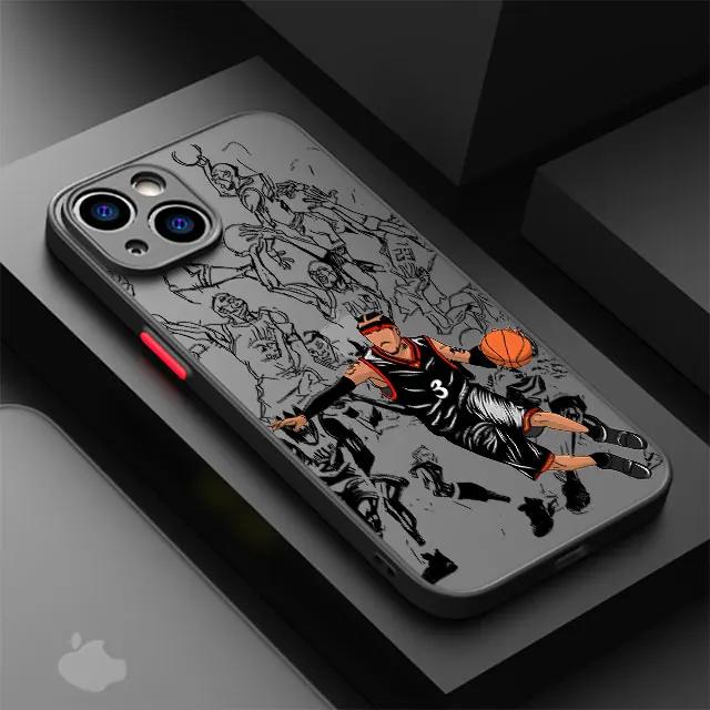 Coque de téléphone étoile de basket-ball, mignonne, pour iPhone 15 16 Pro Max 14 Plus 11 12 13 Pro Max SE 7 14 8 Pro XR XS X 15Pro 12 Mini