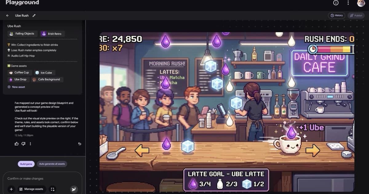 La plateforme expérimentale de Google utilise l’IA pour concevoir vos jeux