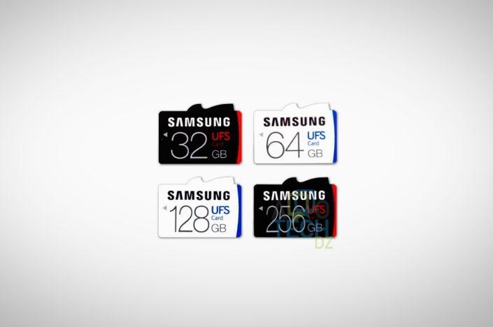 Galaxy Note 7 : Pourrait bien supporte les cartes mémoires UFS
