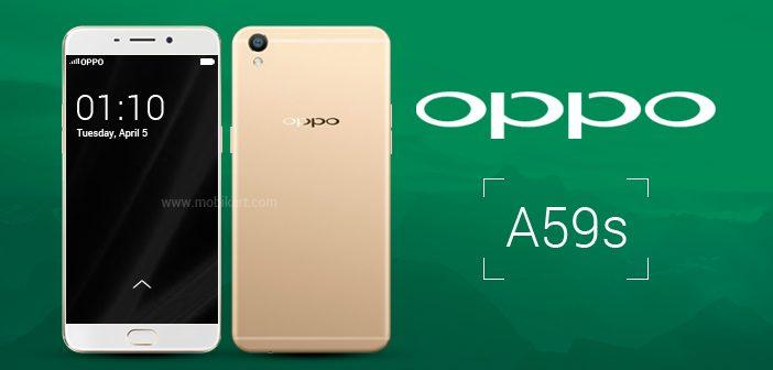 Oppo : Un nouveau dispositif A59s a été certifié par l’autorité de télécommunication chinoise TENAA