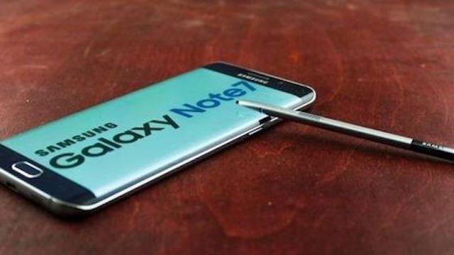 Une voiture prend feu à cause d’un Galaxy Note 7