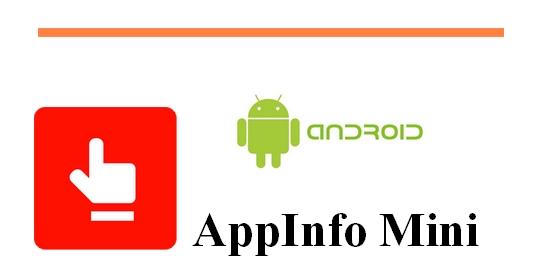 AppInfo Mini : connaître le volume de consommation sur votre appareil Android