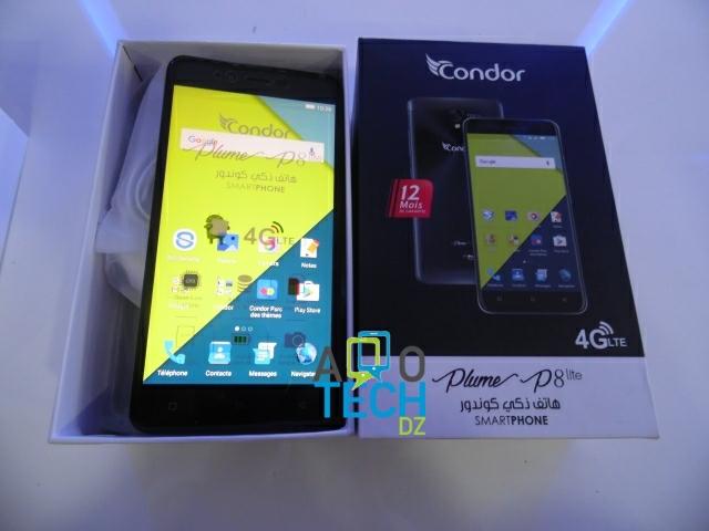 Prise en main de Condor P8 LTE