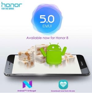 Android Nougat 7.0 est maintenant disponible sur le Honor 8
