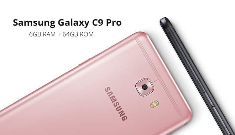 Samsung Galaxy C9 Pro : la phablette 6 pouces est disponible en algerie