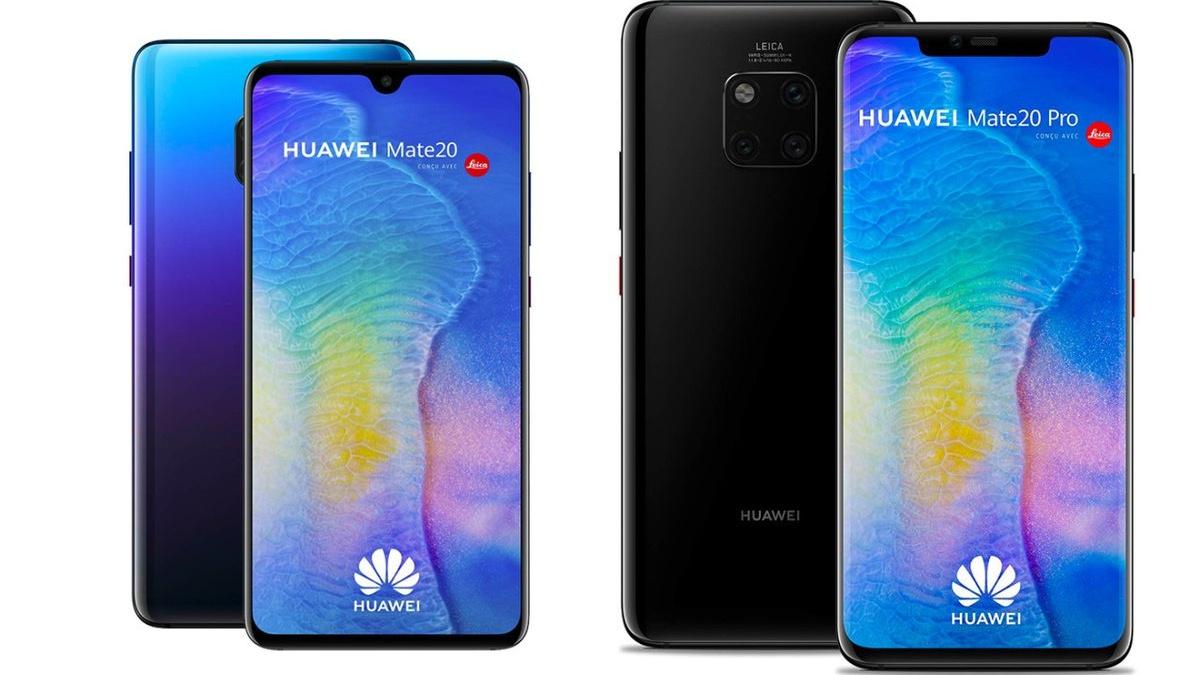 Huawei dévoile ses smartphones Mate 20 et Mate 20 Pro
