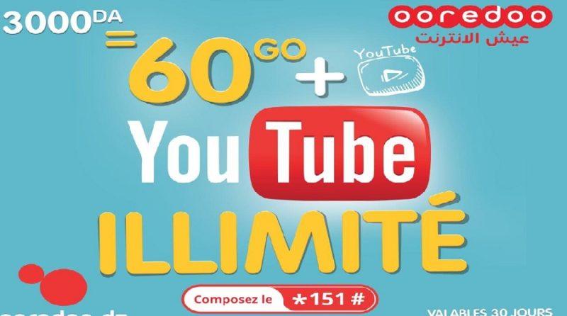 Ooredoo Sim N’ternet : 60 GB de données Internet et Youtube illimité, Mais Ooredoo va tenir ses promesse ?