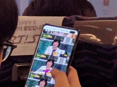 Galaxy S10 Plus : Une photo en direct avant son lancement