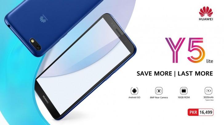 Huawei dévoile Y5 Lite avec Android Oreo (Go Edition)