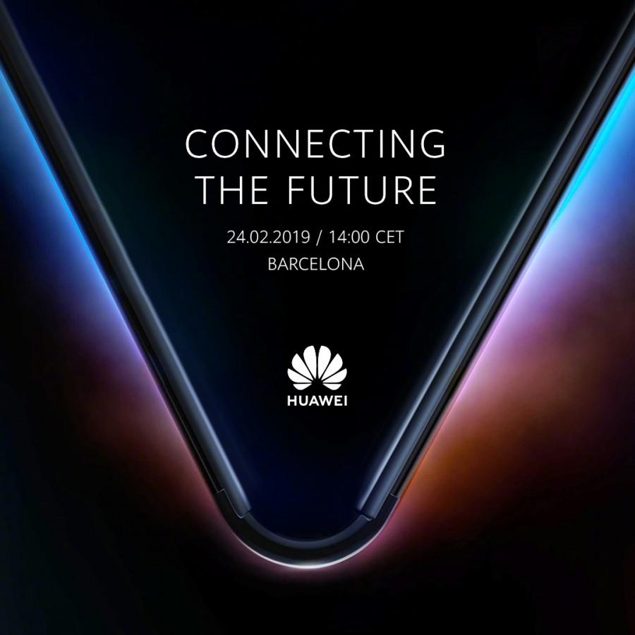 Huawei montre un teaser de son téléphone pliable 5G pour MWC 2019
