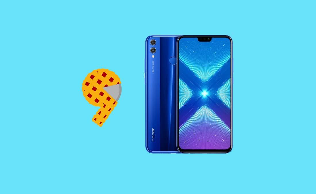Honor 8X la version globale qui reçoit la mise à jour EMUI 9 basée sur Android Pie