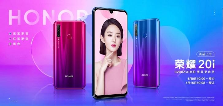 Honor 20i débarque en pré-commande deux jours avant sa sortie.