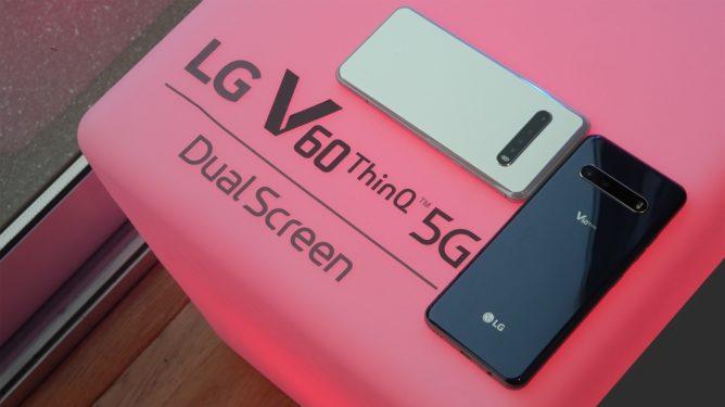 LG V60 ThinQ 5G : Deux écrans, une batterie de 5000 mAh et un appareil photo 64 Mpx