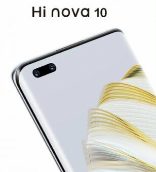 Huawei Hi Nova 10 5G arrive le 20 octobre