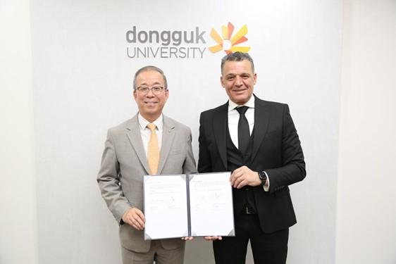 Signature d’un Mémorandum entre l’École Supérieure Algérienne des Affaires et l’Université Dongguk à Séoul