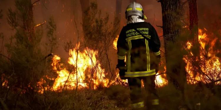 Un pompier filme un méga-feu de forêt avec ses lunettes connectées et dévoile la triste réalité