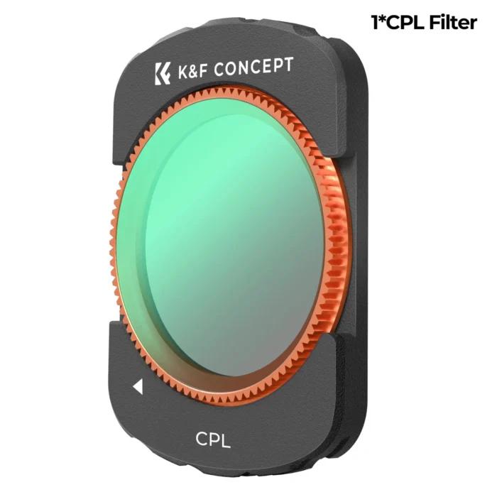Filtre magnétique pour objectif K&F CONCEPT pour DJI Osmo Pocket 4 3, filtres réglables ND2-32 ND32-512 UV CPL ND/PL Black-Mist 1/4 en option