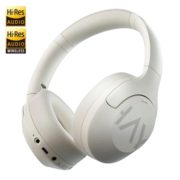 HAYLOU Casque sans fil S30, Bluetooth 5.4, 43dB, écouteurs adaptatifs antibruit, ensembles de sauna, pilote 40mm, 80H de lecture