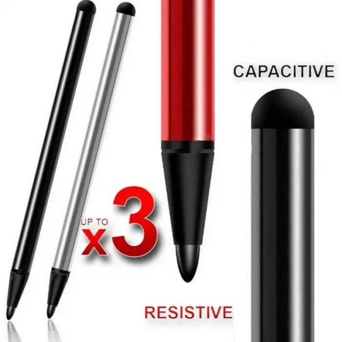 Stylet universel pour écran Ipad, 1 à 3 pièces, double usage, pour tablette Lenovo Android, téléphone, Samsung, stylo capacitif