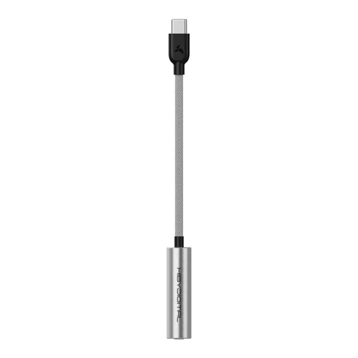 HiBy Digital D1 Dongle Audio HiFi Type C USB DAC Amplificateur Casque PCM32Bit/384kHz Sortie 3.5mm Carte Son CS46L41 pour Android Win10