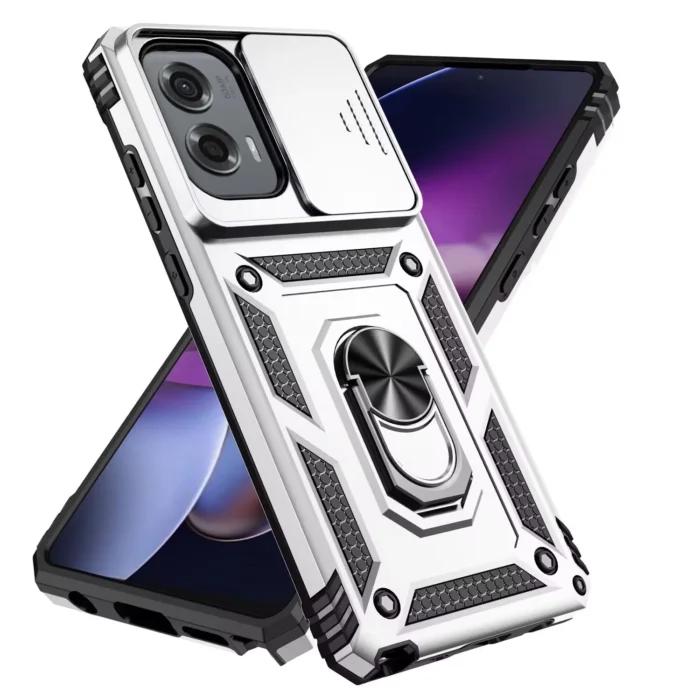 Étuis à lentilles coulissantes pour Motorola Moto G PLAY G STYLUS G POWER 5G 2025 2024 Edge 2024, couvercle de protection avec support magnétique, offre spéciale