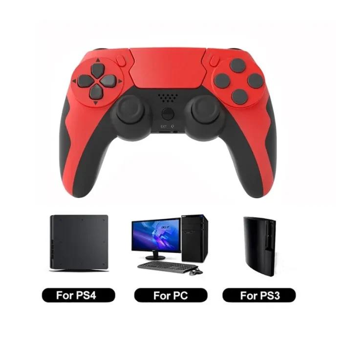 GAMINAlbanP48-Manette de jeu sans fil avec gyroscope à six axes, manette de jeu pour PS4, console PS3, gagne 7, 8, 10 touristes, vibration PC Joystick