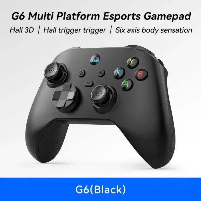Manette sans fil G6 à effet Hall pour iPhone, Android, Switch, PC, Joystick anti-drift, Manette de jeu, Streaming Cloud Bluetooth