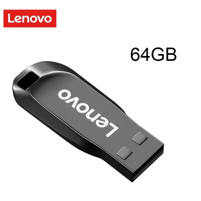 Clé USB Lenovo 512 Go OTG Type-C, clé USB 3.0 haute vitesse, clé USB en métal portable, étanche, stockage de données, disque U