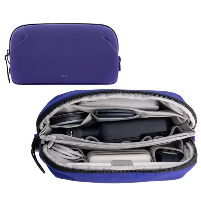PGYTECH Tech pochette organisateur sac étanche petite électronique Tech organisateur pochette pour câbles, piles de téléphone