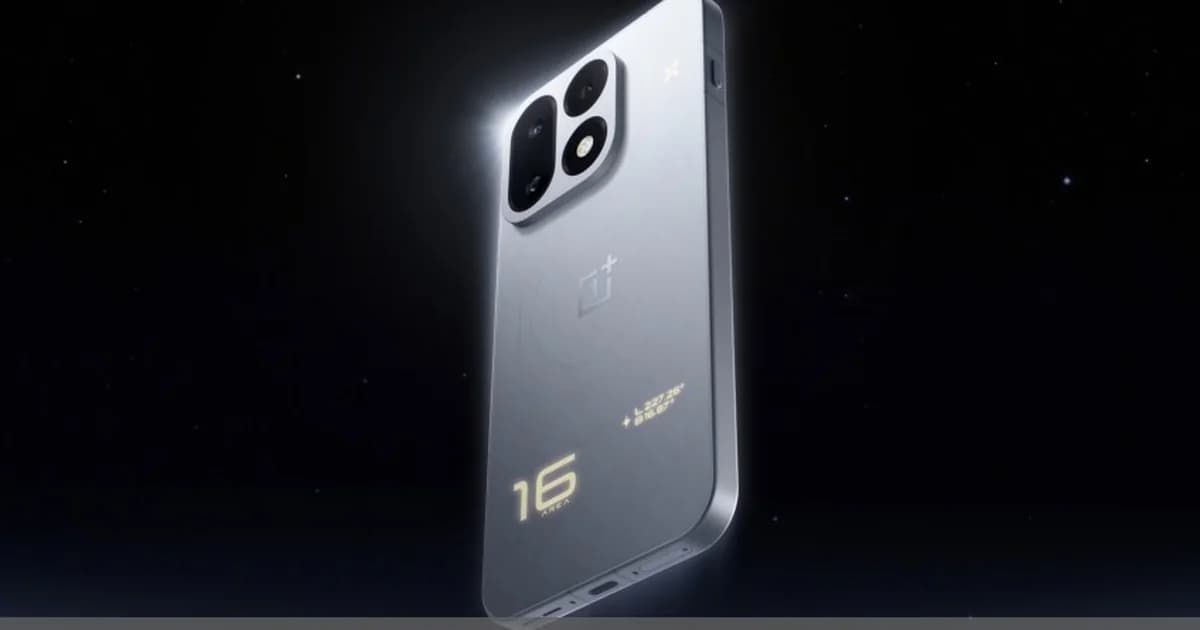 Le OnePlus 16 débarque avec Snapdragon 8 Elite Extreme Gen 6 et batterie monstre